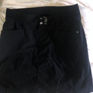 Style and Co Sport Skirt Black 1X